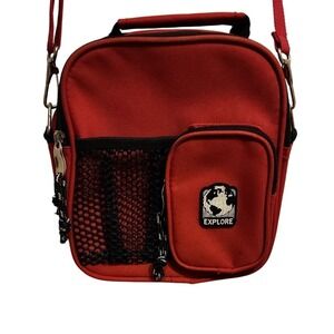Red Men's Messenger Bag